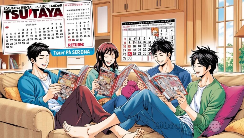 TSUTAYA漫画レンタルの期間