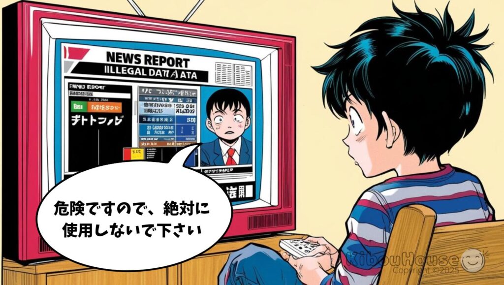 漫画rawやzip、pdfなど危険な読み方