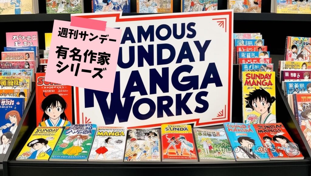 読める!サンデーの有名漫画作品一覧