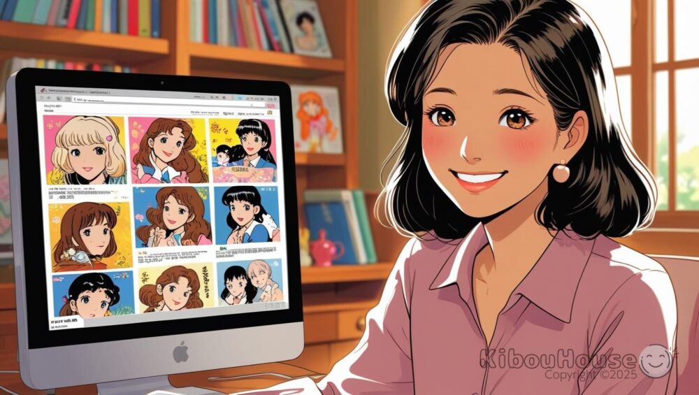 50代女性に響く!懐かしの少女漫画を無料で楽しむ