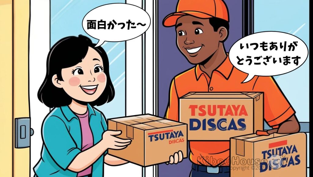 宅配漫画レンタルの借り方・返却方法