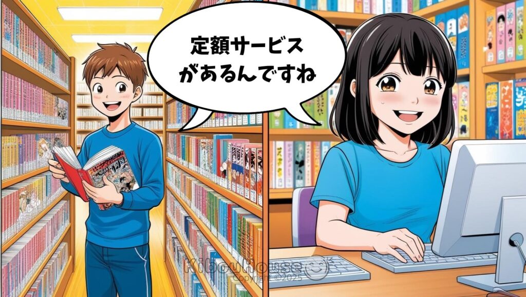 TSUTAYAコミック定額サービスについて