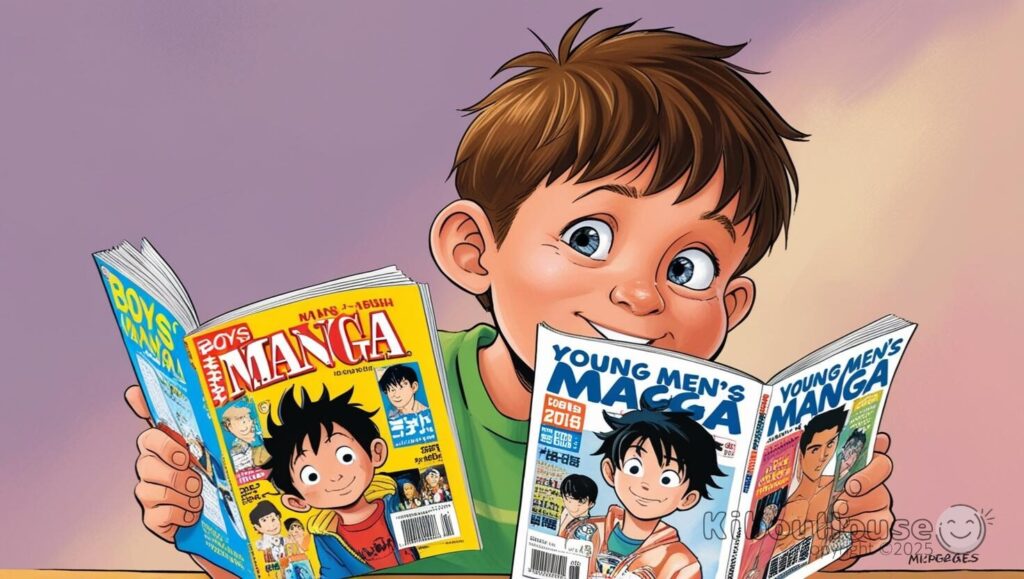 少年漫画と青年漫画の違い